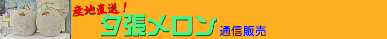 産地直送！夕張メロン通信販売